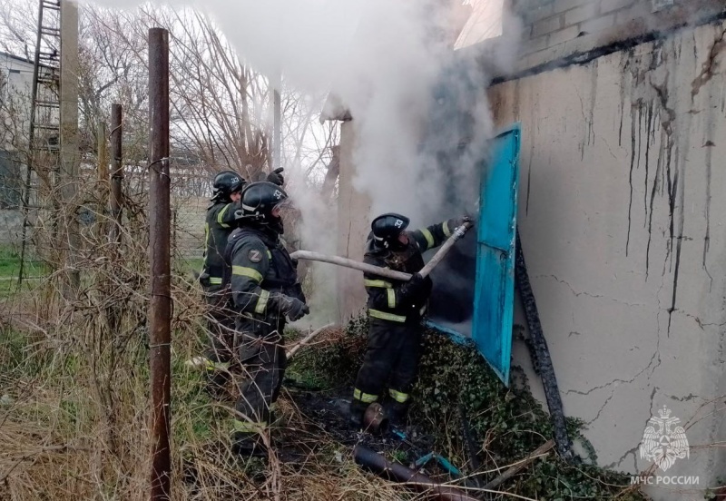 В Каменско-Днепровском районе на пожаре погиб мужчина